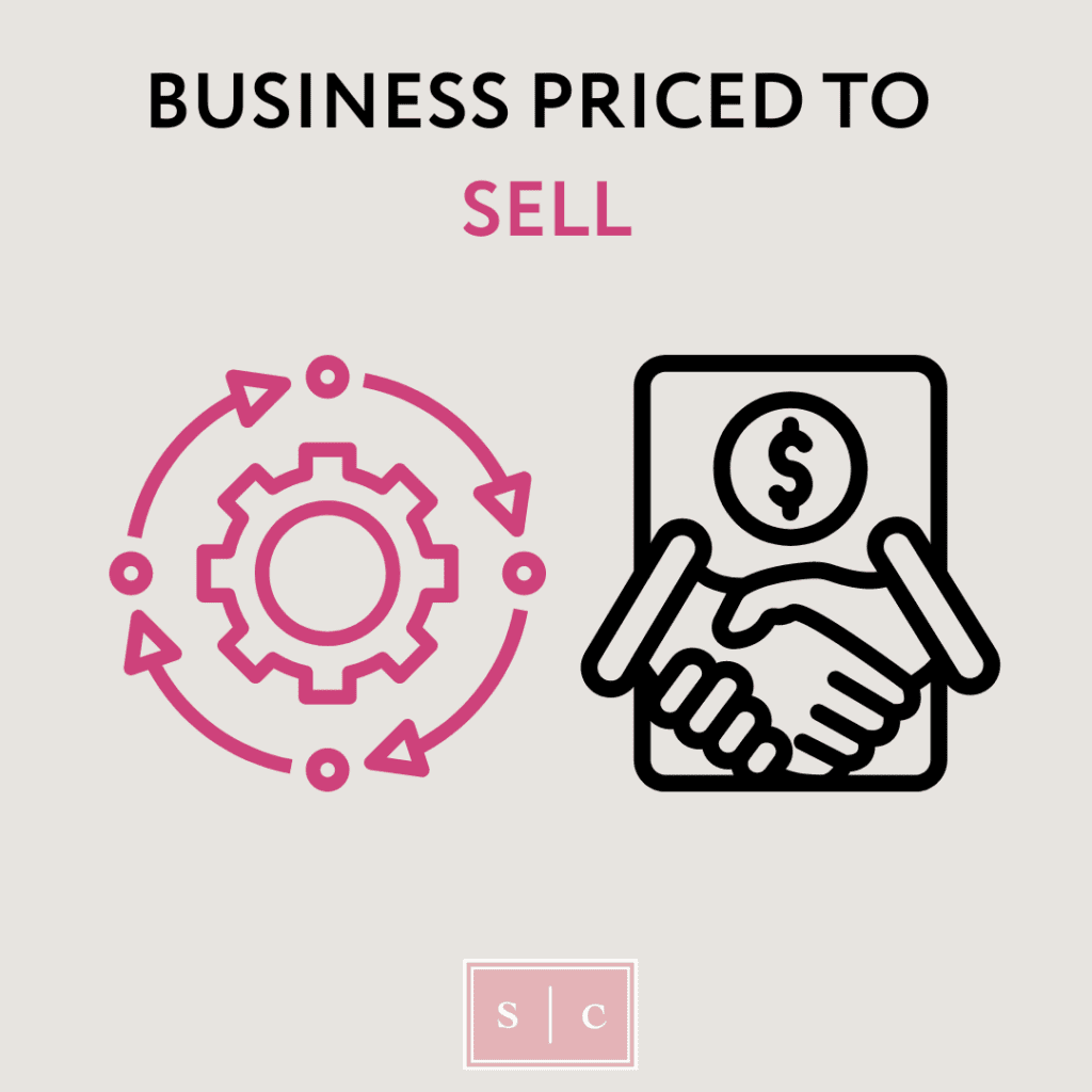 photo showing how a salon with good systems that is priced strategically will sell faster