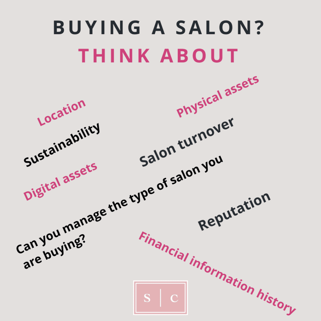 buy commission salon