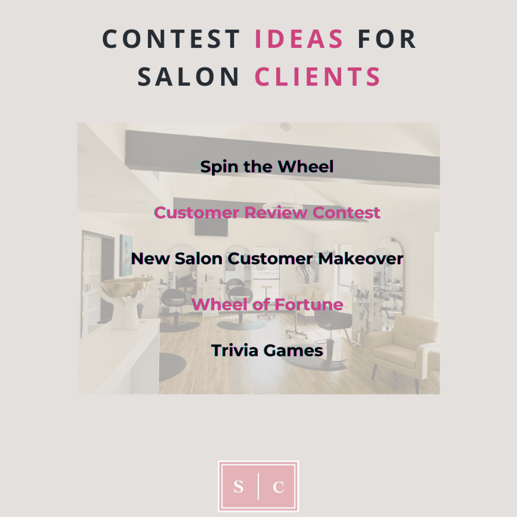 competitions for hair salon clientele