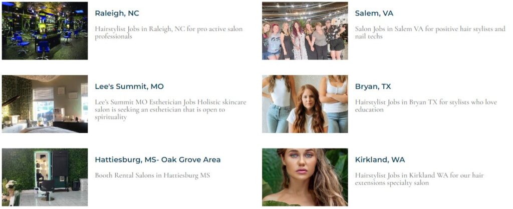 salon hiring post