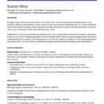 example of a hair stylist resume