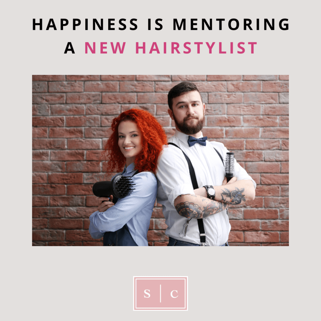 mentoring in a salon