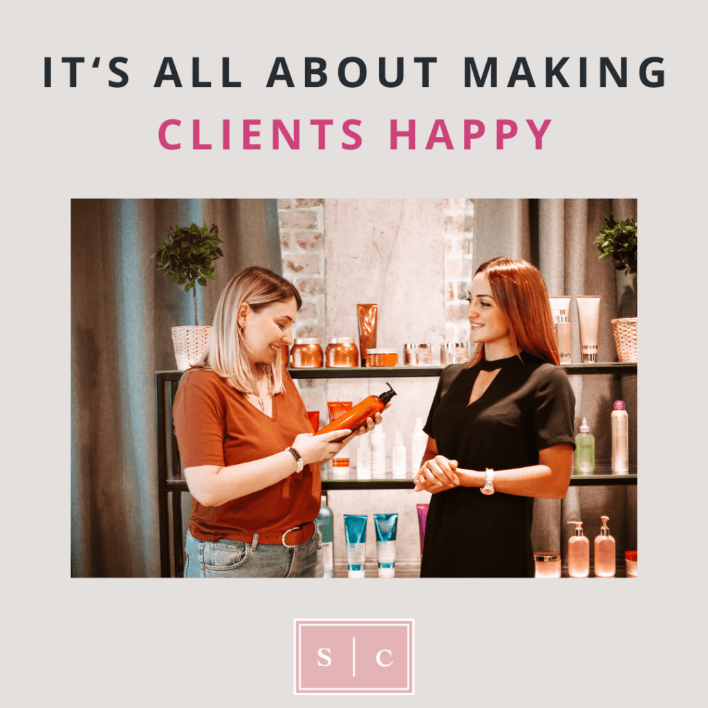 salon customer experience