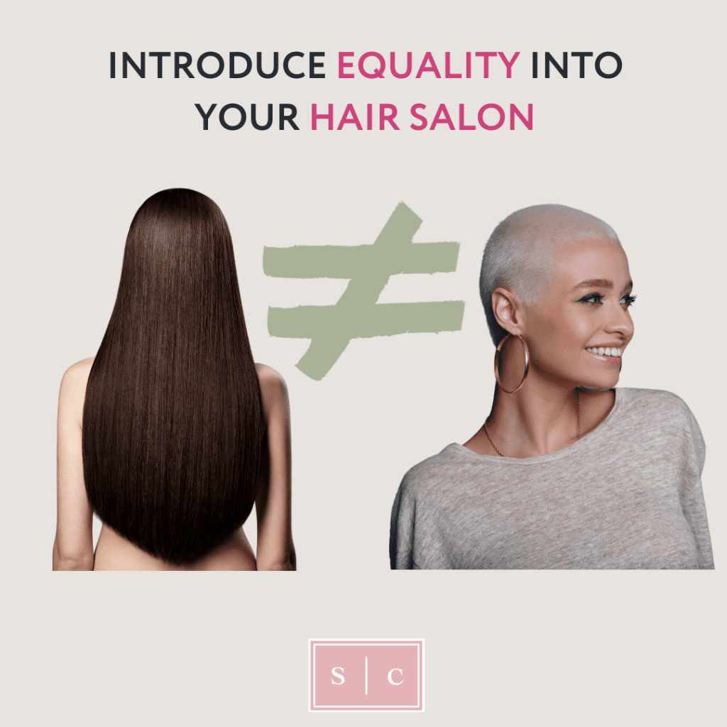 how cutting long hair vs short hair should be priced differently