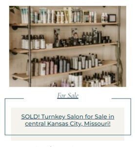 where do i sell a salon