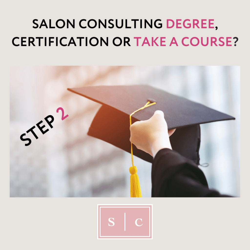 getting a degree in salon coaching