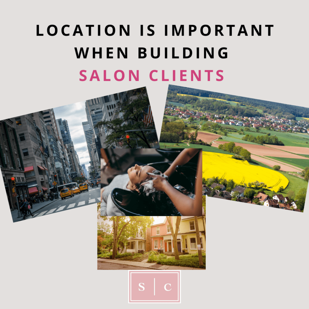 how a good salon location helps you get more business