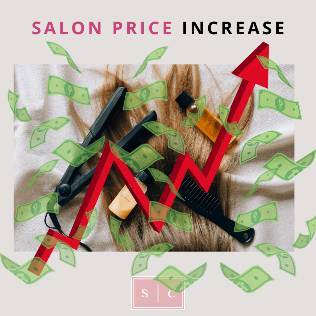 raising salon prices