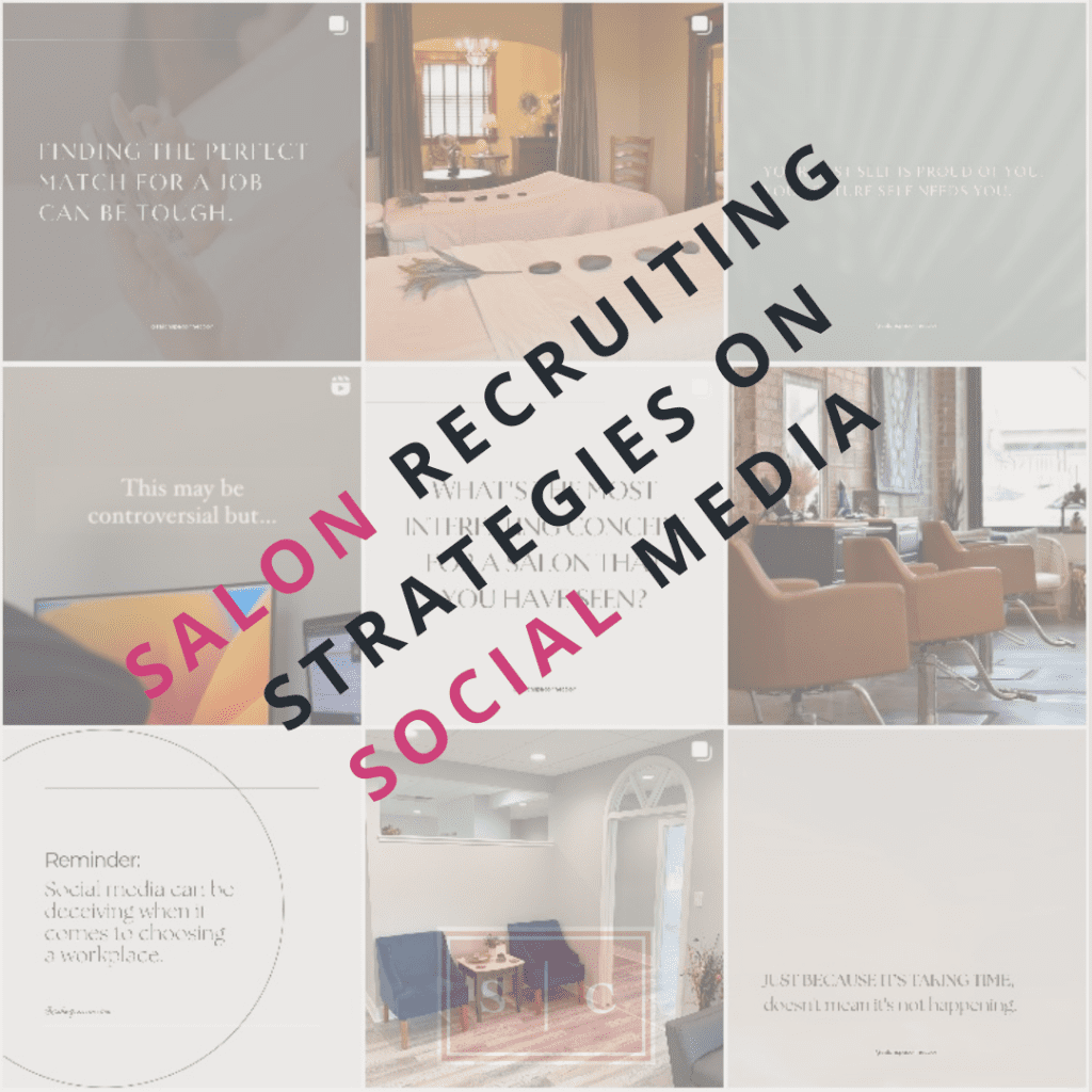 does instagram work to hire salon staff?