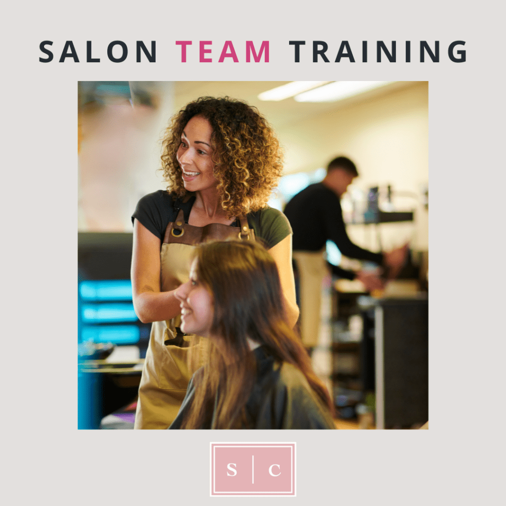 train salon staff