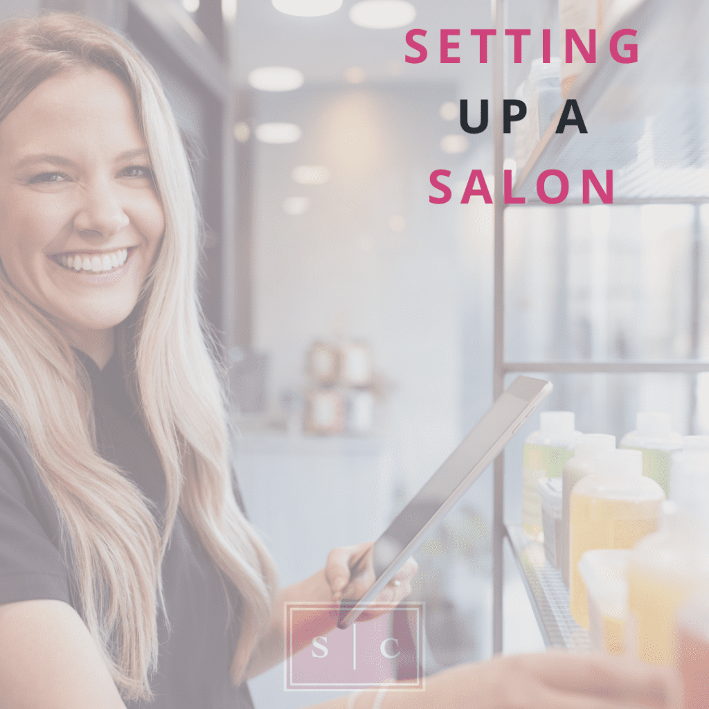 salon with employees