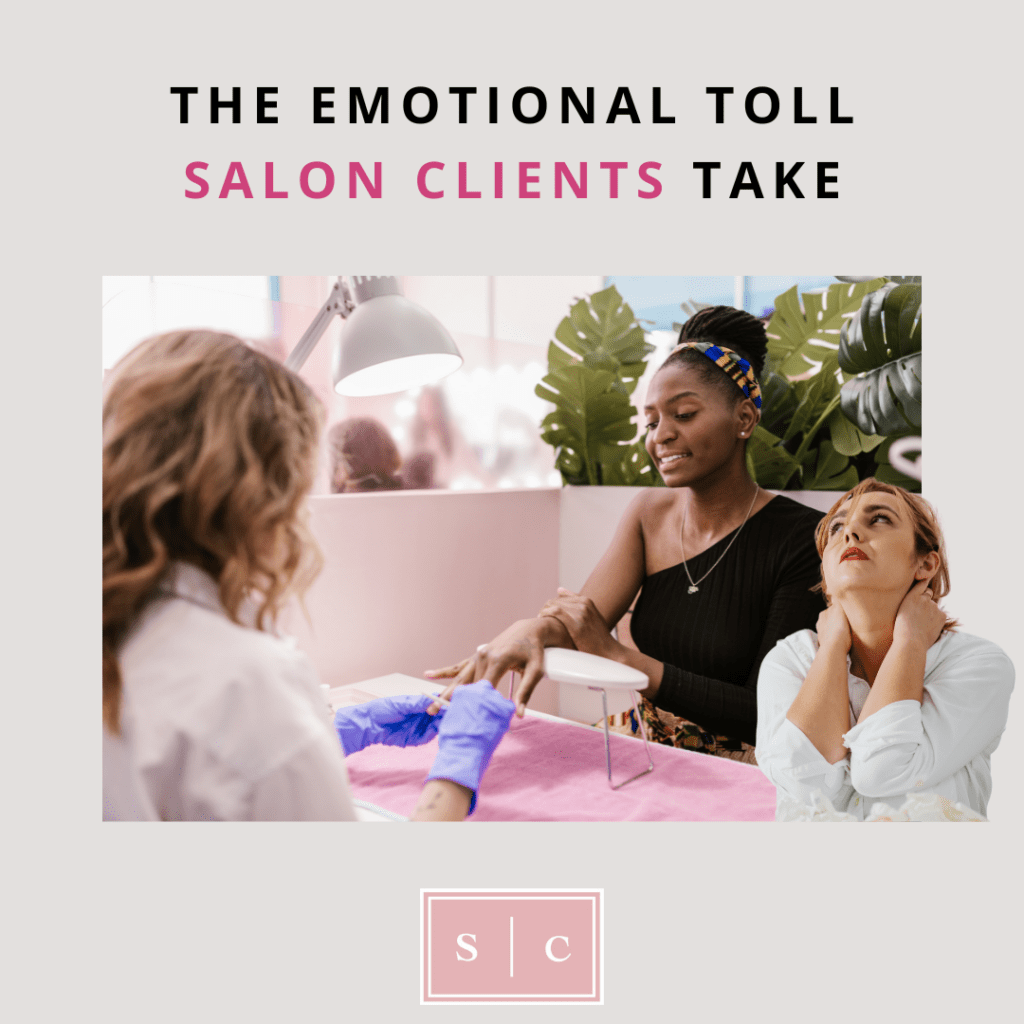 is it stressful to work in a salon?