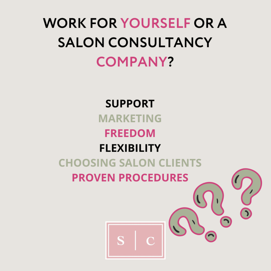 independent salon coaching or working for summit salon group